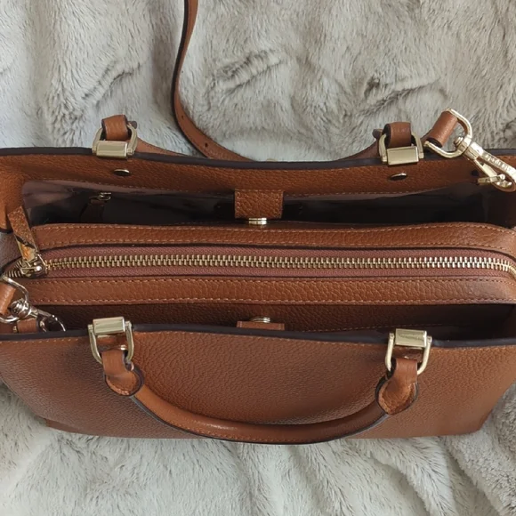 Kate Spade Brown Shoulder Bag with Polished Leather - Picture 4 of 6